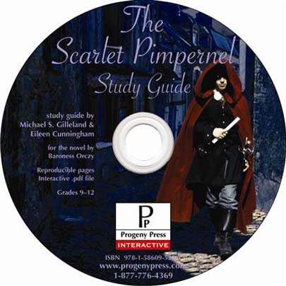 Front Cover Preview Image - 1 of 2 - The Scarlet Pimpernel Study Guide on CD-ROM