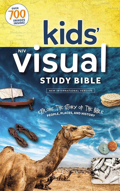 Hardcover:　Visual　Kids'　Bible,　9780310758600　NIV　Study