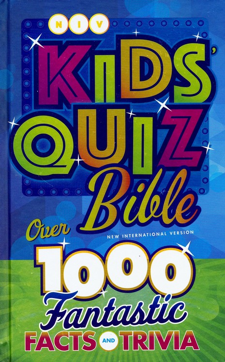 Niv Kids Quiz Bible Hardcover 9780310763222 Christianbook Com