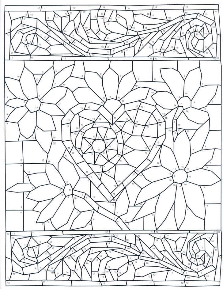 Download Quick Easy Mosaics Color By Number Coloring Book 9780998768526 Christianbook Com
