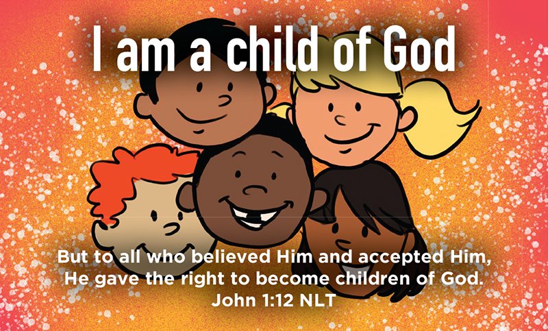 Children And Youth Scripture Cards I Am A Child Of God John 1 12 Pack Of 25 Pass Along Scripture Cards Christianbook Com