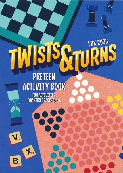 Theme Stickers 10 Sheets - Twists & Turns VBS 2023 by Lifeway
