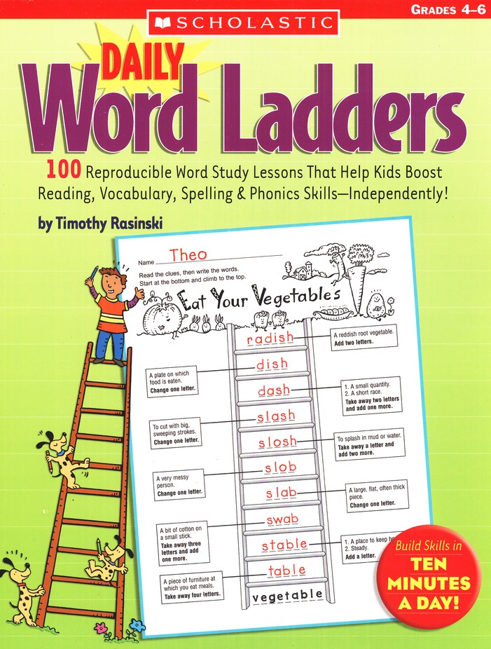 Rasinski:　4-6:　Timothy　Daily　Grades　Ladders:　Word　9780439773454