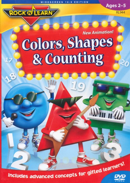 Colors Shapes Counting Dvd Christianbook Com