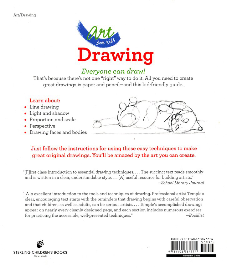 Art For Kids Drawing The Only Drawing Book You Ll Ever Need To Be The Artist You Ve Always Wanted To Be Kathryn Temple 9781402784774 Christianbook Com