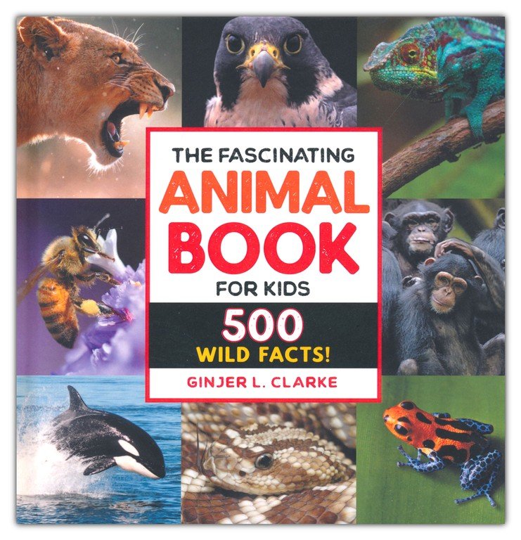The Fascinating Animal Book for Kids (Hardcover): 500 Wild Facts!: Ginjer  L. Clarke: 9781638788287 