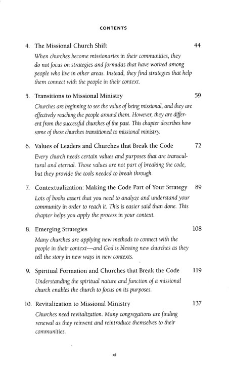 Breaking The Missional Code Your Church Can Become A Missionary In Your Community 18 Revised Edition Paperback Ed Stetzer David Putnam Christianbook Com