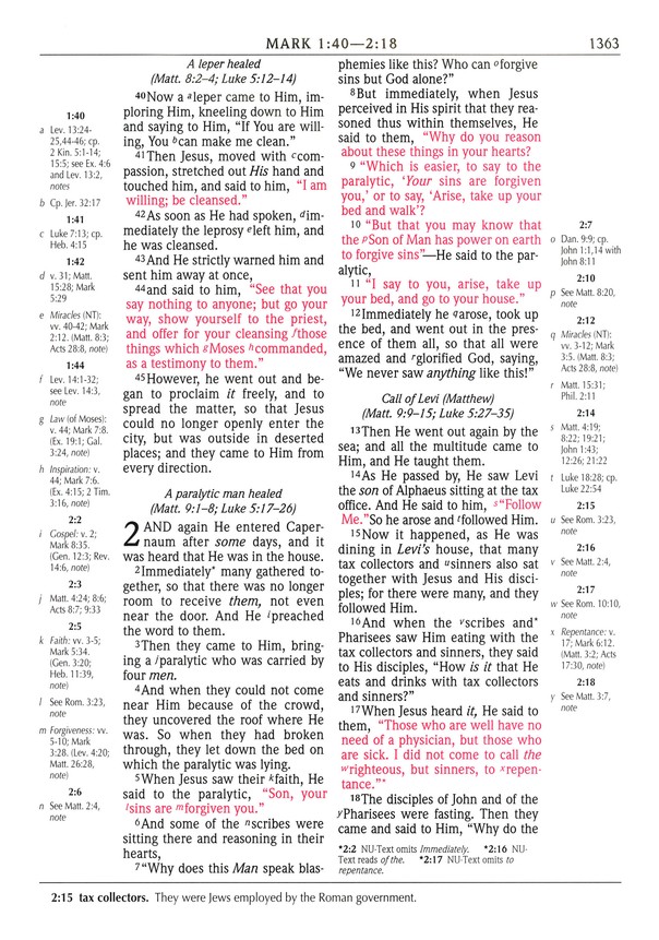 Excerpt Preview Image - 8 of 9 - NKJV Scofield Study Bible III, Largeprint, Bonded  Leather, Thumb Indexed, Burgundy