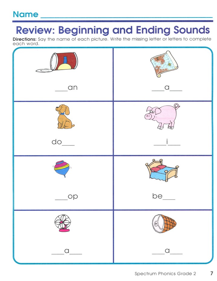 teach child how to read spectrum word study and phonics