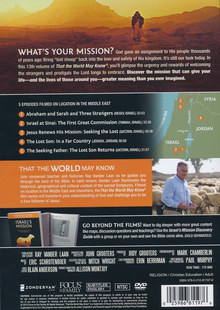 TTWMK Volume 13: Israel's Mission, DVD Study with Leader Booklet