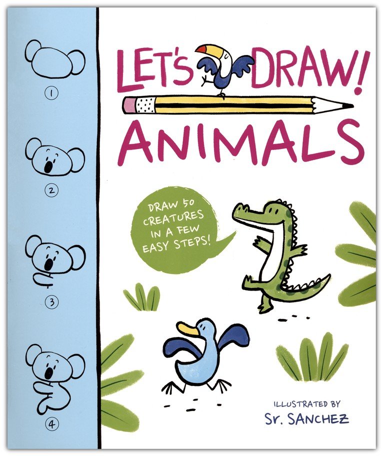 Step-By-Step Drawing Book for Kids - by Rockridge Press (Paperback)