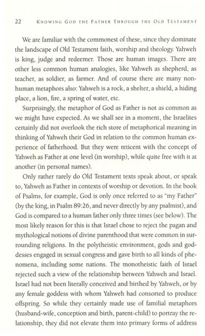 Excerpt Preview Image - 5 of 8 - Knowing God the Father Through the Old Testament