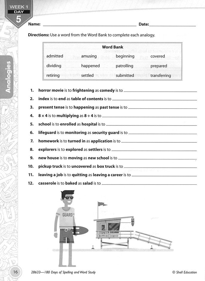 180 Days Of Spelling Word Study For Fifth Grade Grade Level 5 9781425833138 Christianbook Com