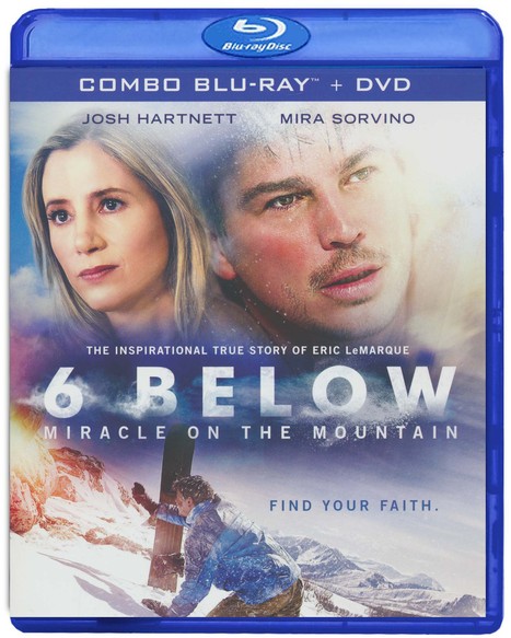 6 Below: Miracle on the Mountain, Blu-ray/DVD Combo Pack