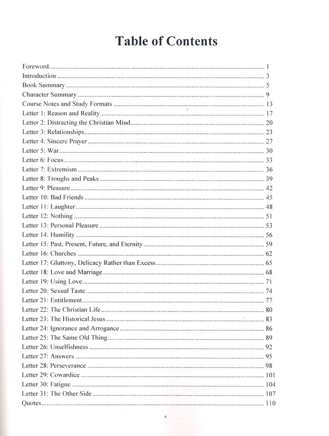 The Screwtape Letters Study Guide A Bible Study On The C S Lewis Book The Screwtape Letters Alan Vermilye 9780997841725 Christianbook Com