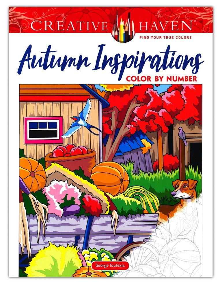 Creative Haven Autumn Inspirations Color by Number [Book]