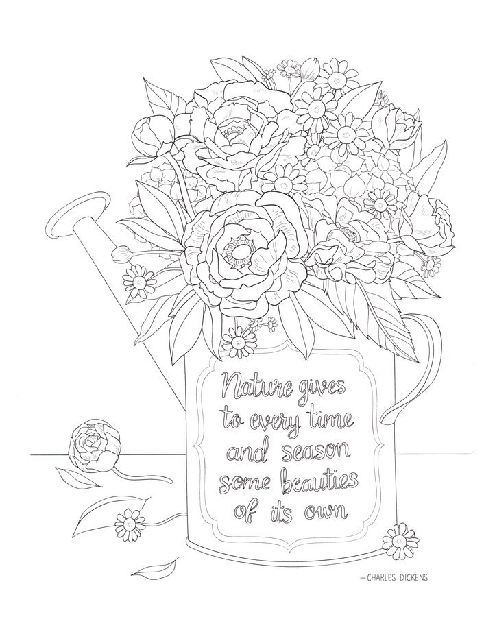 Download Creative Haven A Year In Flowers Coloring Book Jessica Mazurkiewicz 9780486847191 Christianbook Com