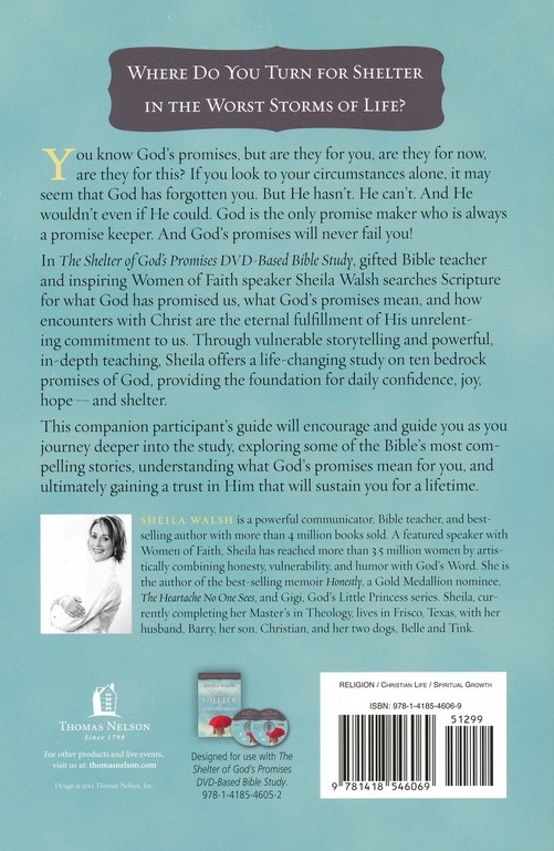 Back Cover Preview Image - 7 of 7 - The Shelter of God's Promises Participant's Guide