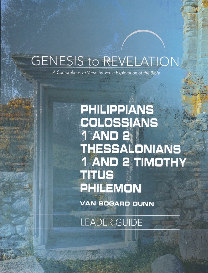Timothy,　Philippians,　Leader　to　Guide　Colossians,　1-2　(Genesis　1-2　Philemon　Thessalonians,　Titus,　9781501855290　Revelation　Series):