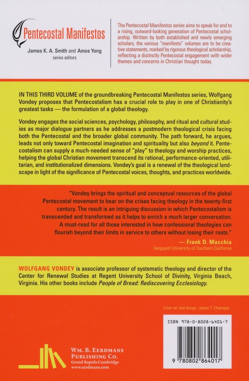 Back Cover Preview Image - 8 of 8 - Beyond Pentecostalism: The Crisis of Global Christianity and the Renewal of the Theological Agenda