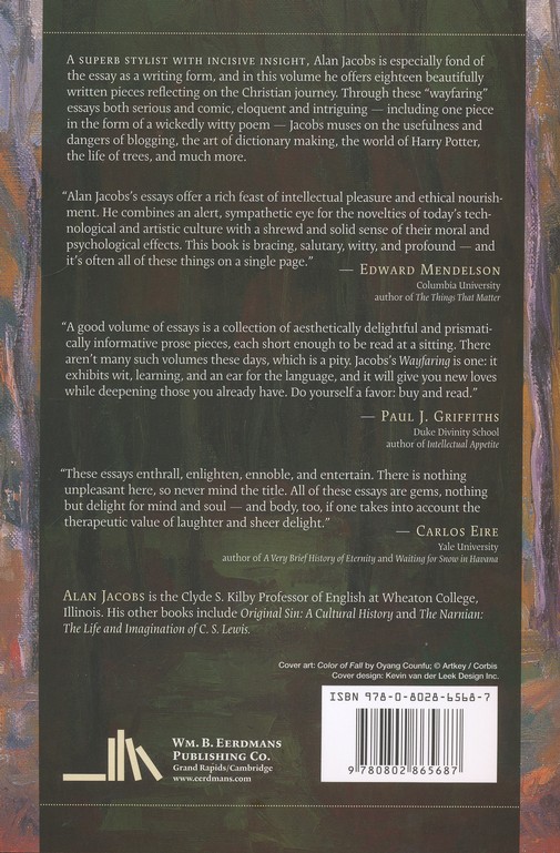 Back Cover Preview Image - 8 of 8 - Wayfaring: Essays Pleasant and Unpleasant