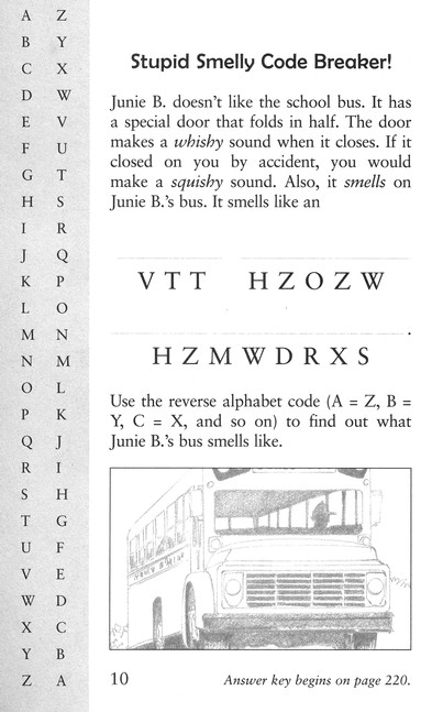 Junie B.'s These Puzzles Hurt My Brain Book: Barbara Park ...