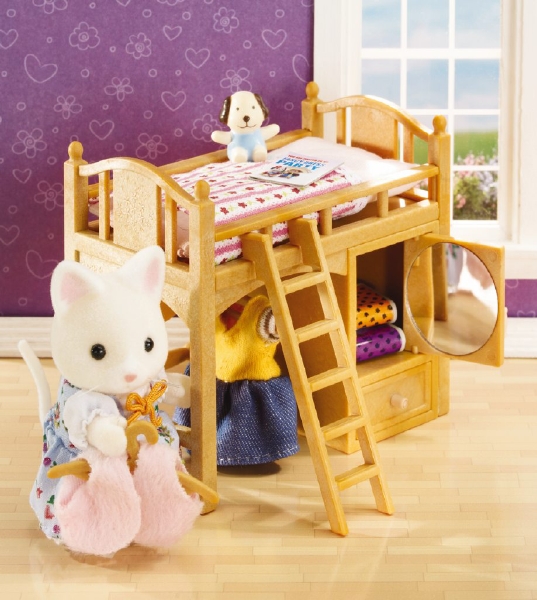 calico critters triple baby bunk beds