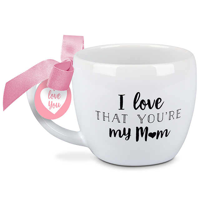 i love my mom mug