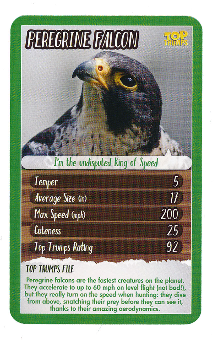 Top Trumps Card Game North American Wildlife