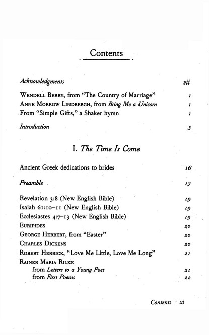 Wedding Readings Centuries Of Writing And Rituals On Love And