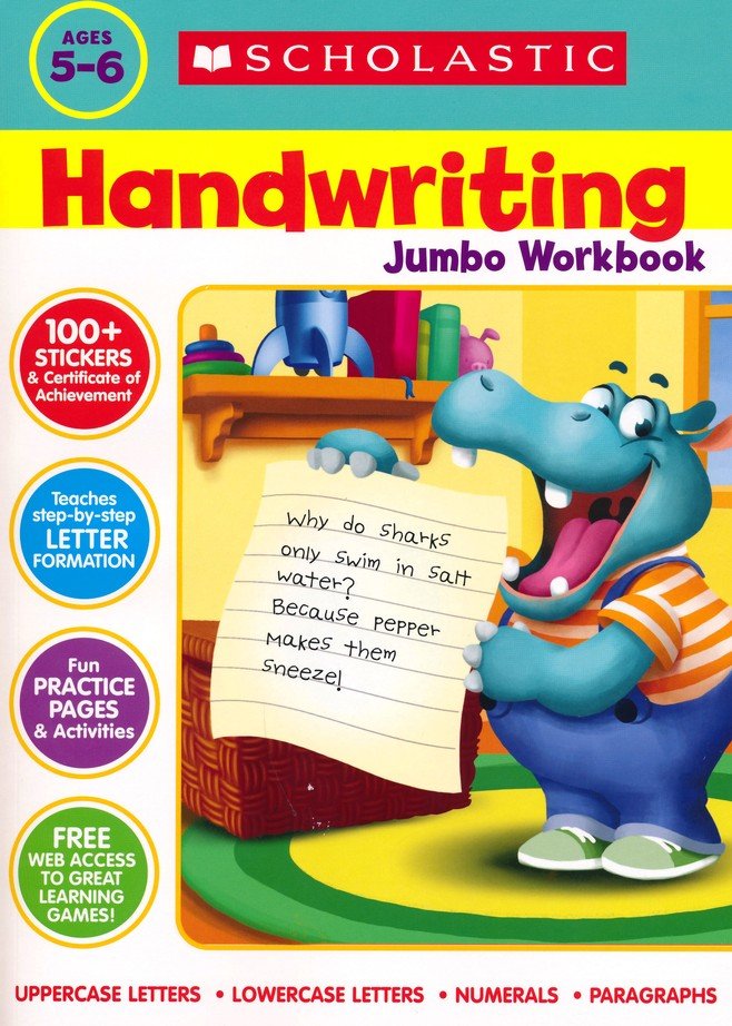 Scholastic　Scholastic:　Handwriting　Jumbo　Workbook:　9781338887556