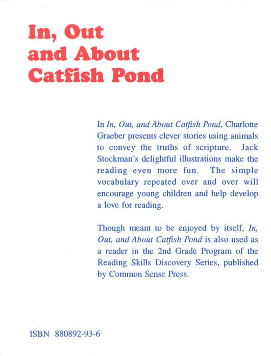 Back Cover Preview Image - 9 of 9 - In, Out, And About Catfish Pond, Individual Reader