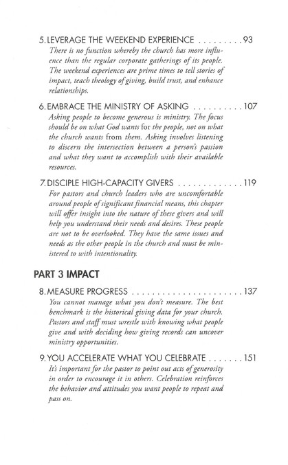 Table of Contents Preview Image - 3 of 11 - Contagious Generosity: Creating a Culture of Giving in Your Church