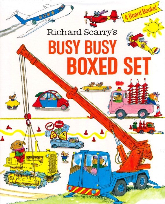 Richard Scarry's Cars by Richard Scarry (Board Book)