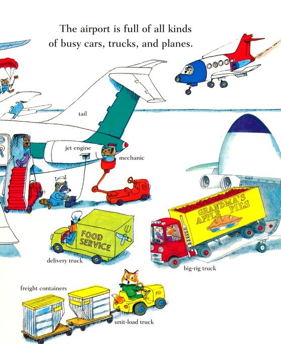 Richard Scarry - Busiest People Ever (AGE 3+) | Little Apple Shop