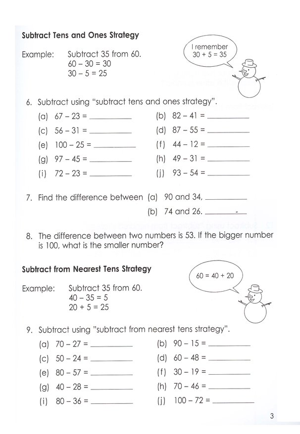 Standard 1 Worksheets