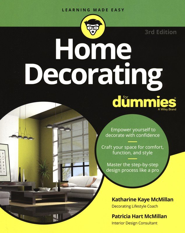 Home Decorating For Dummies: Patricia Hart McMillan, Katharine ...