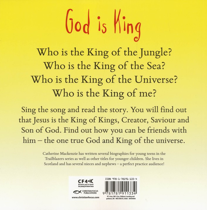 God Is King Catherine Mackenzie 9781781911334 Christianbook Com