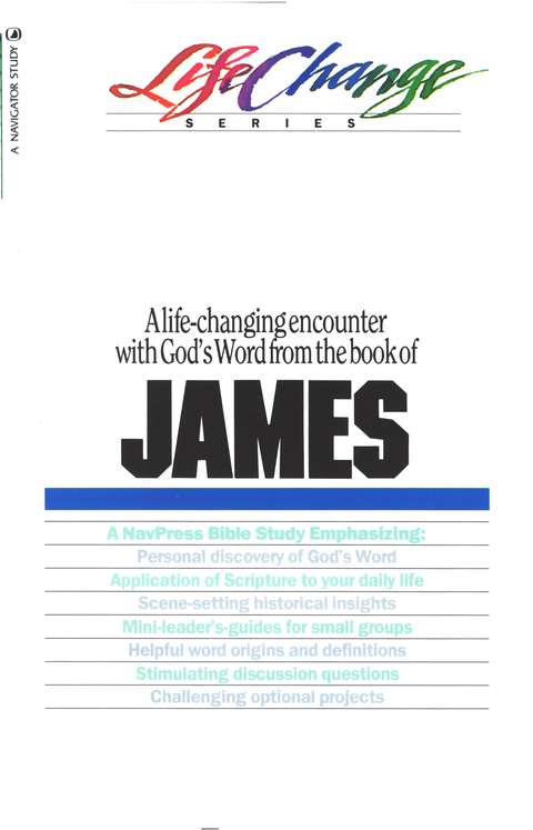 book of james bible study guide