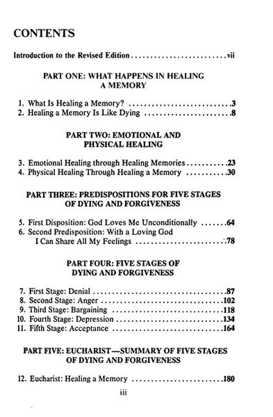 12 stages of healing summary