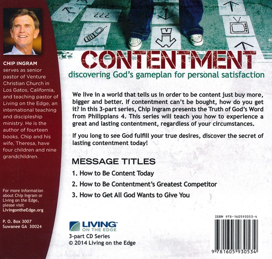Contentment Cd Series Chip Ingram Christianbook Com