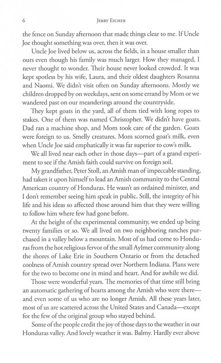 Excerpt Preview Image - 3 of 8 - My Amish Childhood: A True Story of Faith, Family, and the Simpler Life