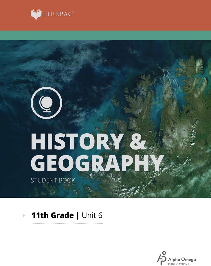 Lifepac History & Geography Grade 11 Unit 6: United States