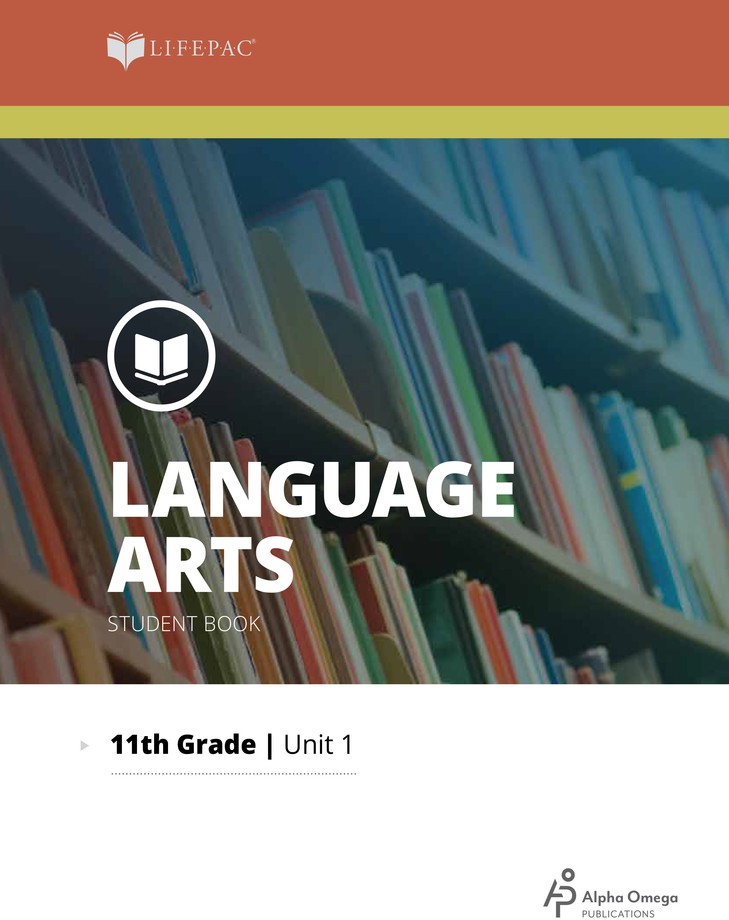 Lifepac Language Arts Grade 11 Unit 1: Uses and Varieties of