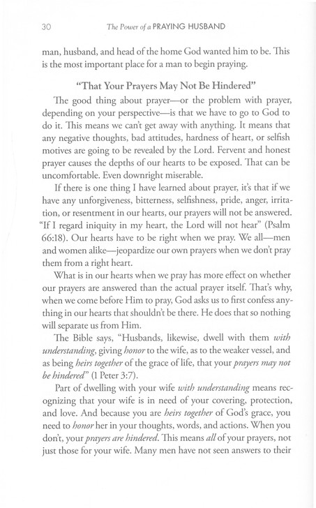 the power of a praying husband bible study