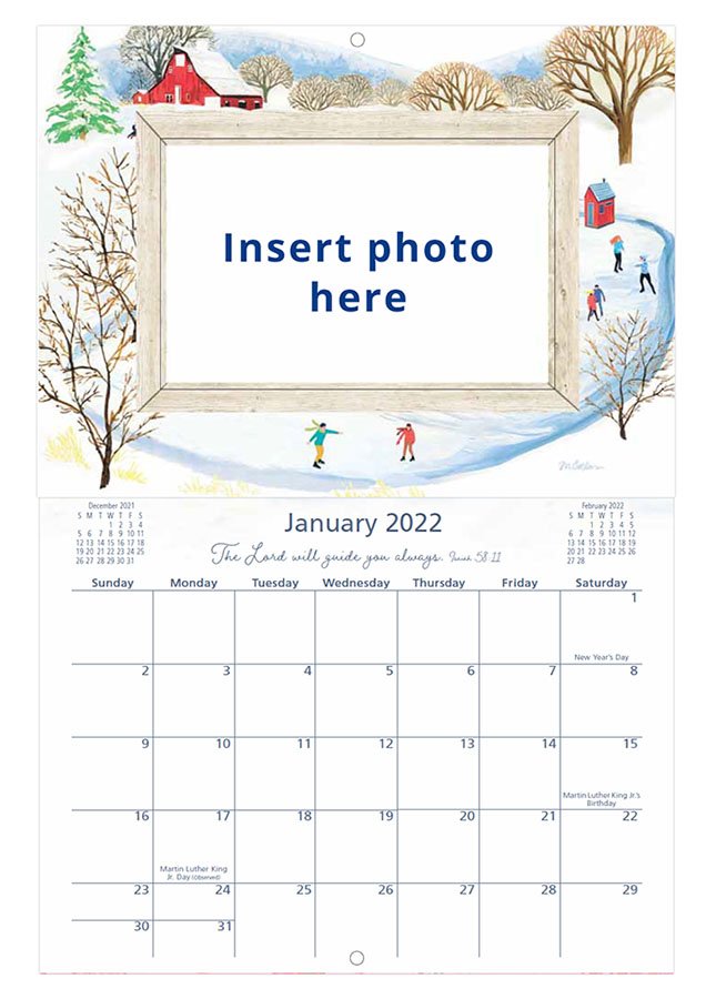 2022 Photo Wall Calendar - Christianbook.com