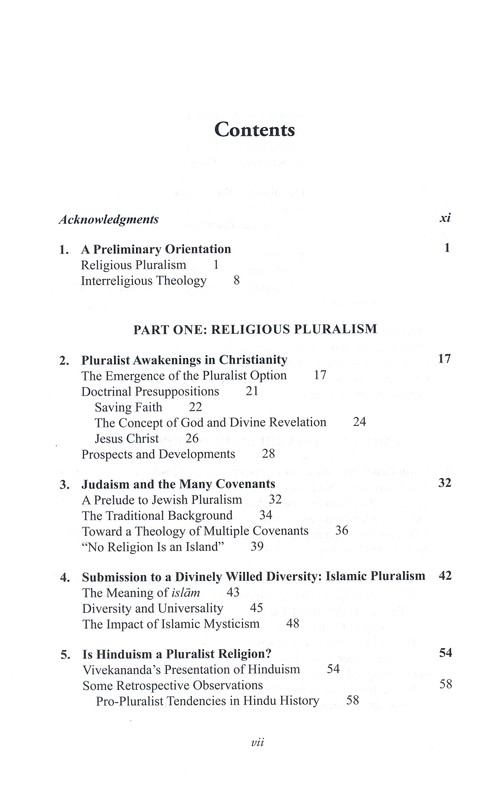 Religious Pluralism And Interreligious Theology The Gifford