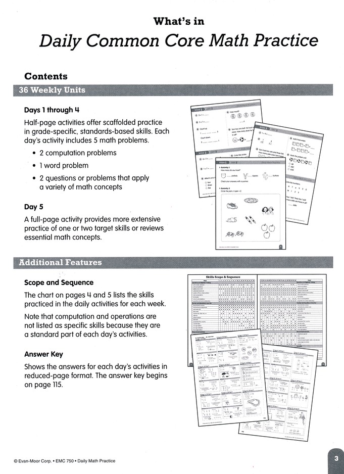 Daily Math Practice Grade 1 Teachers Edition - 