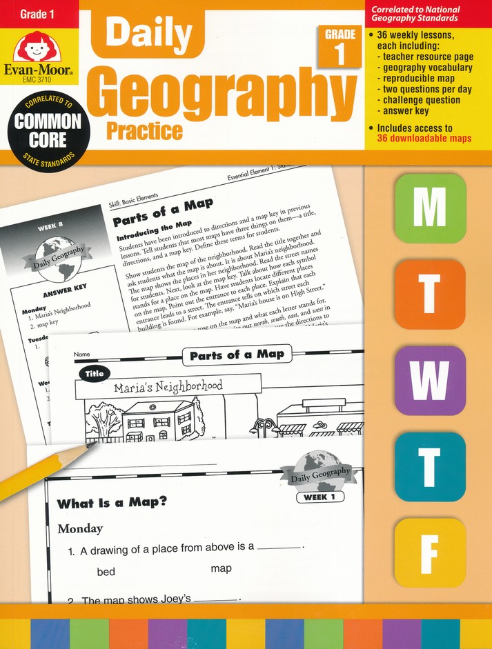 Daily Geography Practice Grade 1 9781557999702 Christianbook 