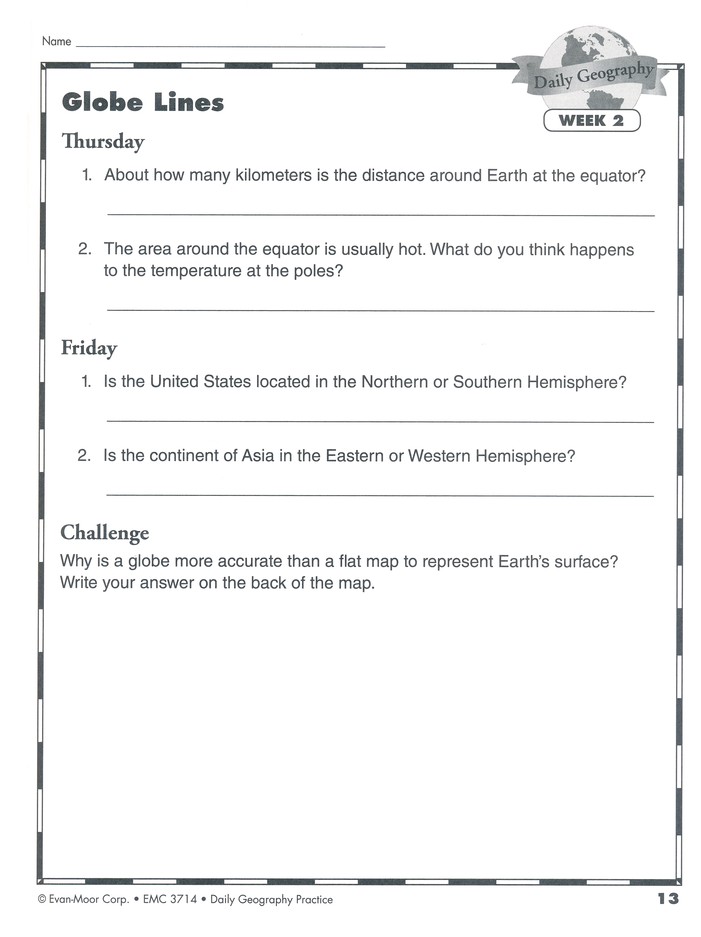 Daily Geography Practice Grade 5 9781557999740 Christianbook 